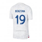 Camiseta Francia Jugador Benzema Segunda 2022