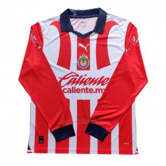 Camiseta Guadalajara Primera Manga Larga 2023-2024