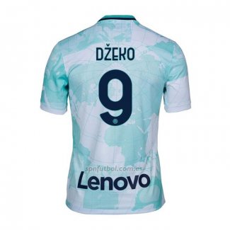 Camiseta Inter Milan Jugador Dzeko Segunda 2022-2023