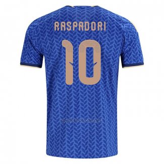 Camiseta Italia Jugador Giacomo Raspadori Primera 2026