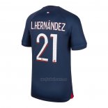 Camiseta Paris Saint-Germain Jugador L.Hernandez Primera 2023-2024