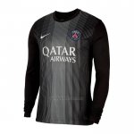 Camiseta Paris Saint-Germain Portero Primera Manga Larga 2025-2026 Negro