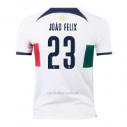 Camiseta Portugal Jugador Joao Felix Segunda 2022
