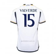 Camiseta Real Madrid Jugador Valverde Primera 2023-2024