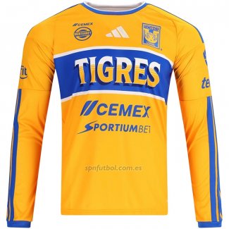 Camiseta Tigres UANL Primera Manga Larga 2026-2027