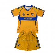 Camiseta Tigres UANL Primera Nino 2025-2026