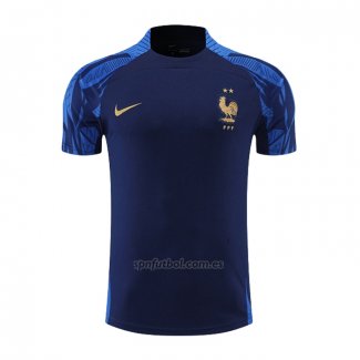 Camiseta de Entrenamiento Francia 2022-2023 Azul