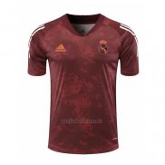 Camiseta de Entrenamiento Real Madrid 2020-2021 Rojo