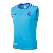Camiseta de Entrenamiento Real Madrid Sin Mangas 2025-2026 Azul