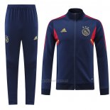 Chandal de Chaqueta del Ajax 2022-2023 Azul