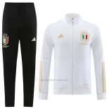 Chandal de Chaqueta del Italia 2023-2024 Blanco