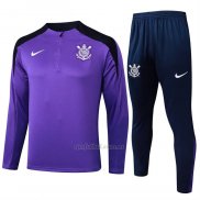 Chandal de Sudadera del Corinthians 2024-2025 Purpura