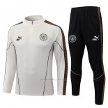 Chandal de Sudadera del Manchester City Nino 2026-2027 Crema