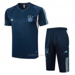 Chandal del Ajax Manga Corta 2023-2024 Azul - Pantalon Corto