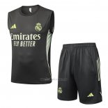 Chandal del Real Madrid Sin Mangas 2025-2026 Gris Verde