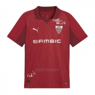 Tailandia Camiseta Stade Rennais Aniversario 2025-2026 Rojo