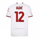 Camiseta AC Milan Jugador A.Rebic Segunda 2022-2023