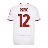 Camiseta AC Milan Jugador A.Rebic Segunda 2022-2023