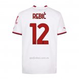 Camiseta AC Milan Jugador A.Rebic Segunda 2022-2023
