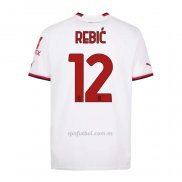 Camiseta AC Milan Jugador A.Rebic Segunda 2022-2023