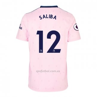 Camiseta Arsenal Jugador Saliba Tercera 2022-2023