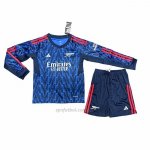 Camiseta Arsenal Segunda Manga Larga Nino 2025-2026