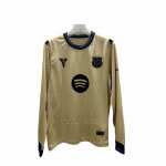 Camiseta Barcelona Segunda Manga Larga 2025-2026
