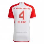 Camiseta Bayern Munich Jugador De Ligt Primera 2023-2024