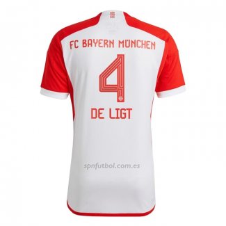 Camiseta Bayern Munich Jugador De Ligt Primera 2023-2024