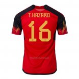 Camiseta Belgica Jugador T.Hazard Primera 2022