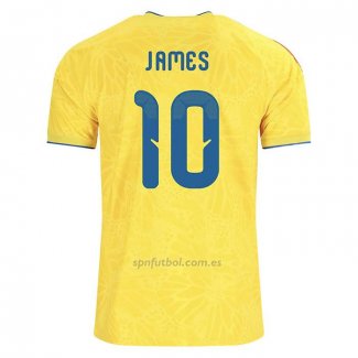 Camiseta Colombia Jugador James Rodriguez Primera 2026