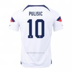 Camiseta Estados Unidos Jugador Pulisic Primera 2022