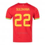 Camiseta Ghana Jugador Sulemana Segunda 2022