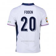 Camiseta Inglaterra Jugador Foden Primera 2024