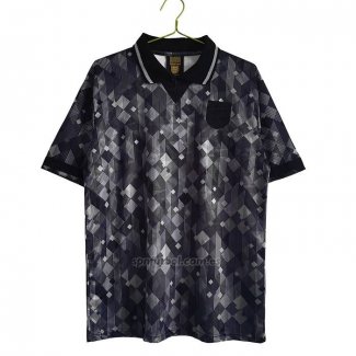 Camiseta Inglaterra Retro 1990 Negro