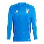 Camiseta Italia Primera Manga Larga 2024-2025