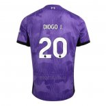 Camiseta Liverpool Jugador Diogo J. Primera 2023-2024