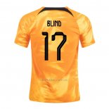 Camiseta Paises Bajos Jugador Blind Primera 2022
