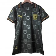 Camiseta Portugal Special Mujer 2025 Negro