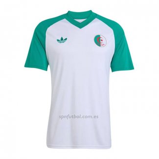 Camiseta Pre Partido del Argelia 2026 Blanco