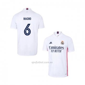 Camiseta Real Madrid Jugador Nacho Primera 2020-2021