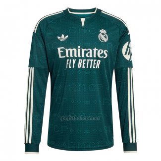 Camiseta Real Madrid Segunda Manga Larga 2026-2027