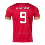 Camiseta Serbia Jugador A.Mitrovic Primera 2022