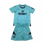 Camiseta Wolves Portero Primera Nino 2024-2025