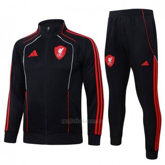 Chandal de Chaqueta del Liverpool Nino 2025-2026 Negro