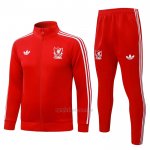 Chandal de Chaqueta del Liverpool Nino 2026-2027 Rojo