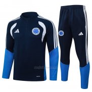Chandal de Sudadera del Cruzeiro 2026-2027 Azul Oscuro