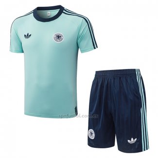 Chandal del Alemania Manga Corta 2026-2027 Verde - Pantalon Corto