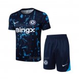 Chandal del Chelsea Manga Corta 2024-2025 Azul - Pantalon Corto