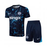 Chandal del Chelsea Manga Corta 2024-2025 Azul - Pantalon Corto